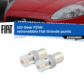 0 Retronebbia LED per Fiat Grande punto  2005 - 2018: P21W Gear P21W: Gear LED Rossi (Coppia)