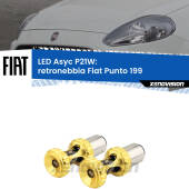 0 Retronebbia LED per Fiat Punto 199 2012 - 2018: P21W Asyc P21W: LED Asyc Canbus Rosso (Coppia)