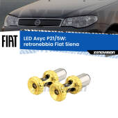 0 Retronebbia LED per Fiat Siena 1996 - 2012: p21/5w Asyc P21/5W: Asyc LED Rossi (Coppia)