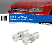 0 Retronebbia LED per Fiat Stilo 2001 - 2006: P21W Gear P21W: Gear LED Rossi (Coppia)