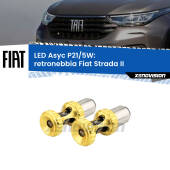 0 Retronebbia LED per Fiat Strada II (posiz/retroneb): p21/5w Asyc P21/5W: Asyc LED Rossi (Coppia)