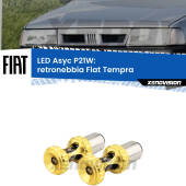 0 Retronebbia LED per Fiat Tempra  1990 - 1996: P21W Asyc P21W: LED Asyc Canbus Rosso (Coppia)