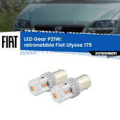 0 Retronebbia LED per Fiat Ulysse 179 2002 - 2011: P21W Gear P21W: Gear LED Rossi (Coppia)