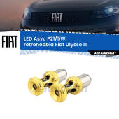 0 Retronebbia LED per Fiat Ulysse III 2022 in poi: p21/5w Asyc P21/5W: Asyc LED Rossi (Coppia)