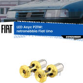 0 Retronebbia LED per Fiat Uno 1983 - 1995: P21W Asyc P21W: LED Asyc Canbus Rosso (Coppia)