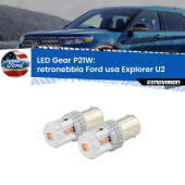 0 Retronebbia LED per Ford usa Explorer U2 1995 - 2001: P21W Gear P21W: Gear LED Rossi (Coppia)