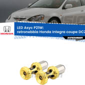 0 Retronebbia LED per Honda Integra coupe DC2, DC4 1997 - 2001: P21W Asyc P21W: LED Asyc Canbus Rosso (Coppia)