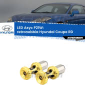 0 Retronebbia LED per Hyundai Coupe RD 1996 - 2002: P21W Asyc P21W: LED Asyc Canbus Rosso (Coppia)