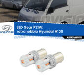 0 Retronebbia LED per Hyundai H100  1994 - 2000: P21W Gear P21W: Gear LED Rossi (Coppia)