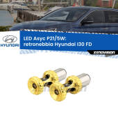 0  Retronebbia LED per Hyundai I30 FD 2007 - 2011: p21/5w Asyc P21/5W: Asyc LED Rossi (Coppia)