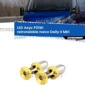 0 Retronebbia LED per Iveco Daily II Mk1 1999 - 2006: P21W Asyc P21W: LED Asyc Canbus Rosso (Coppia)