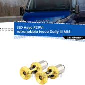 0 Retronebbia LED per Iveco Daily III Mk1 2014 - 2016: P21W Asyc P21W: LED Asyc Canbus Rosso (Coppia)