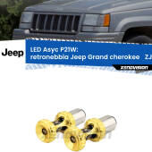 0 Retronebbia LED per Jeep Grand cherokee ZJ 1993 - 1998: P21W Asyc P21W: LED Asyc Canbus Rosso (Coppia)