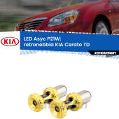 0 Retronebbia LED per KIA Cerato TD 2008 - 2011: P21W Asyc P21W: LED Asyc Canbus Rosso (Coppia)