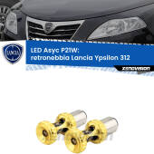 0 Retronebbia LED per Lancia Ypsilon II 312 2011 in poi: P21W Asyc P21W: LED Asyc Canbus Rosso (Coppia)