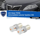 0 Retronebbia LED per Lancia Ypsilon II 312 2011 in poi: P21W Gear P21W: Gear LED Rossi (Coppia)