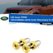 0 Retronebbia LED per Land rover Discovery II L318 1998 - 2004: P21W Asyc P21W: LED Asyc Canbus Rosso (Coppia)