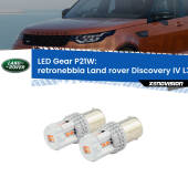 0 Retronebbia LED per Land rover Discovery IV L319 2009 - 2015: P21W Gear P21W: Gear LED Rossi (Coppia)