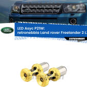 0 Retronebbia LED per Land rover Freelander 2 L359 2006 - 2012: P21W Asyc P21W: LED Asyc Canbus Rosso (Coppia)