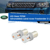 0 Retronebbia LED per Land rover Freelander 2 L359 2006 - 2012: P21W Gear P21W: Gear LED Rossi (Coppia)