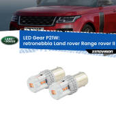 0 Retronebbia LED per Land rover Range rover II P38A 1994 - 2002: P21W Gear P21W: Gear LED Rossi (Coppia)