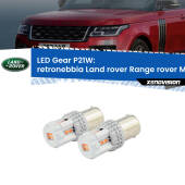 0 Retronebbia LED per Land rover Range rover Mk1 1970 - 1994: P21W Gear P21W: Gear LED Rossi (Coppia)