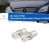 0 Retronebbia LED per Mercedes Classe-B W245 2005 - 2011: P21W Gear P21W: Gear LED Rossi (Coppia)