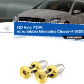 0 Retronebbia LED per Mercedes Classe-R W251, V251 2006 - 2014: P21W Asyc P21W: LED Asyc Canbus Rosso (Coppia)