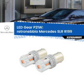 0 Retronebbia LED per Mercedes SLR R199 2004 in poi: P21W Gear P21W: Gear LED Rossi (Coppia)