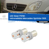 0 Retronebbia LED per Mercedes Sprinter 906 2006 - 2018: P21W Gear P21W: Gear LED Rossi (Coppia)