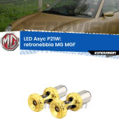 0 Retronebbia LED per MG MGF  1995 - 2002: P21W Asyc P21W: LED Asyc Canbus Rosso (Coppia)
