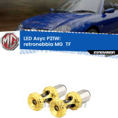 0 Retronebbia LED per MG  TF  2002 - 2009: P21W Asyc P21W: LED Asyc Canbus Rosso (Coppia)