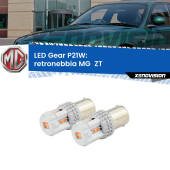 0 Retronebbia LED per MG  ZT  2001 - 2005: P21W Gear P21W: Gear LED Rossi (Coppia)