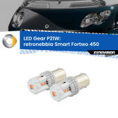 0 Retronebbia LED per Smart Fortwo 450 2004 - 2007: P21W Gear P21W: Gear LED Rossi (Coppia)