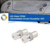 0 Retronebbia LED per Smart Roadster 452 2003 - 2005: P21W Gear P21W: Gear LED Rossi (Coppia)