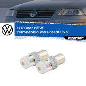 0 Retronebbia LED per VW Passat B5.5 2000 - 2005: P21W Gear P21W: Gear LED Rossi (Coppia)