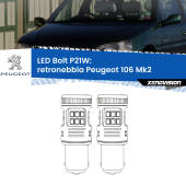 0 Retronebbia LED Peugeot 106 Mk2 1996 - 2004: P21W Bolt P21W: LED Bolt Rossi (Coppia)