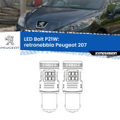 0 Retronebbia LED Peugeot 207 2006 - 2015: P21W Bolt P21W: LED Bolt Rossi (Coppia)