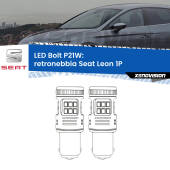 0 Retronebbia LED Seat Leon 1P 2005 - 2012: P21W Bolt P21W: LED Bolt Rossi (Coppia)