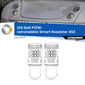 0 Retronebbia LED Smart Roadster 452 2003 - 2005: P21W Bolt P21W: LED Bolt Rossi (Coppia)