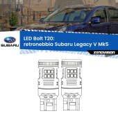 0 Retronebbia LED Subaru Legacy V Mk5 2009 - 2013: T20 Bolt T20: LED Bolt Rossi (Coppia)