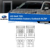 0 Retronebbia LED Subaru Outback BL/BP 2003 - 2009: T20 Bolt T20: LED Bolt Rossi (Coppia)