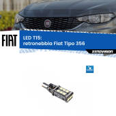 0 Retronebbia LED T15 per Fiat Tipo 356 2015 in poi T15 (W16W): Lampadina LED Rossa chip CREE