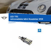 0 Retronebbia LED T15 per Mini Roadster R59 2012 - 2015 T15 (W16W): Lampadina LED Rossa chip CREE