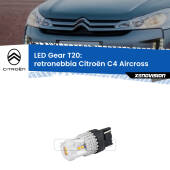 0 Retronebbia LED T20 Gear per Citroën C4 Aircross 2010 - 2018 T20: Lampadina LED rossa Gear v1.0