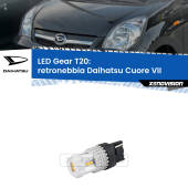 0 Retronebbia LED T20 Gear per Daihatsu Cuore VII 2007 - 2018 T20: Lampadina LED rossa Gear v1.0
