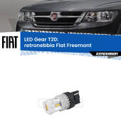 0 Retronebbia LED T20 Gear per Fiat Freemont  2011 - 2016 T20: Lampadina LED rossa Gear v1.0