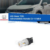 0 Retronebbia LED T20 Gear per Honda Cr-V Mk4 2011 - 2015 T20: Lampadina LED rossa Gear v1.0
