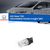 0 Retronebbia LED T20 Gear per Honda Insight Mk2 2009 - 2017 T20: Lampadina LED rossa Gear v1.0