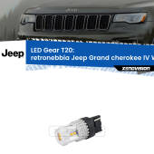 0 Retronebbia LED T20 Gear per Jeep Grand cherokee IV WK2 2011 - 2020 T20: Lampadina LED rossa Gear v1.0